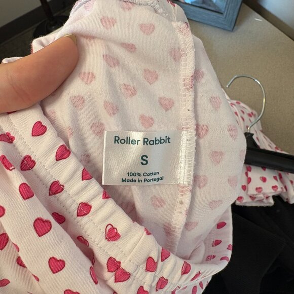 Roller Rabbit White & Red Heart Pajama Set - Picture 2 of 6